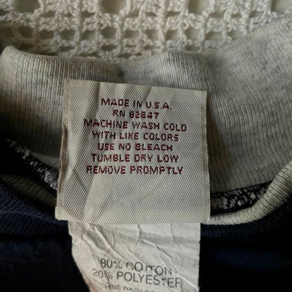 画像6: ネイビー 動物柄 イラストプリント スウェット ヘンリーネック [17719]