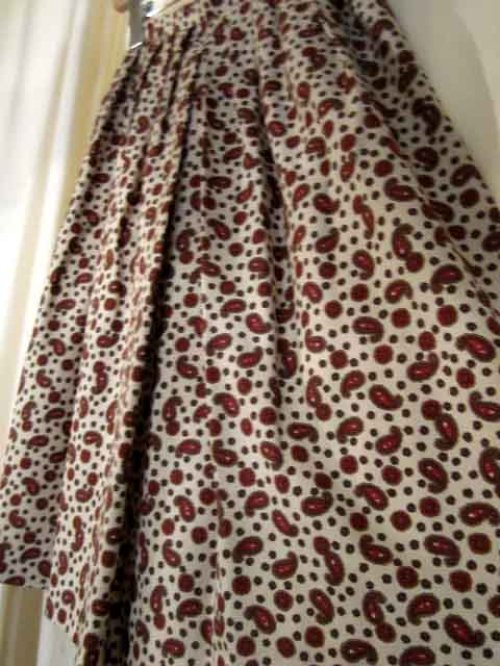 他の写真2: サンヨー "ペイズリー" レトロスカート [1037]　