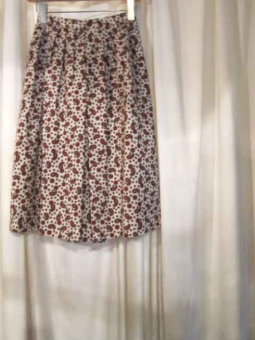 他の写真1: サンヨー "ペイズリー" レトロスカート [1037]　