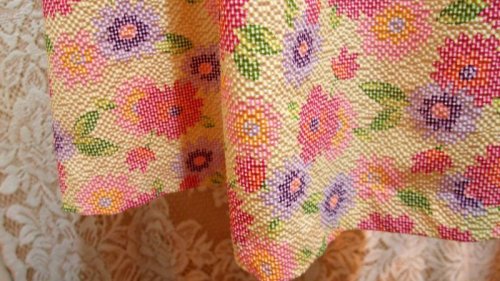 他の写真2: 花柄パフスリーブワンピース　[1092]