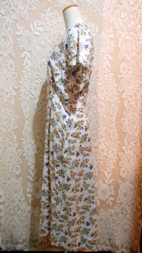 他の写真1: 小花柄ワンピース　[1119]