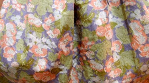 他の写真3: レーステープ切り替え花柄スカート[1095]