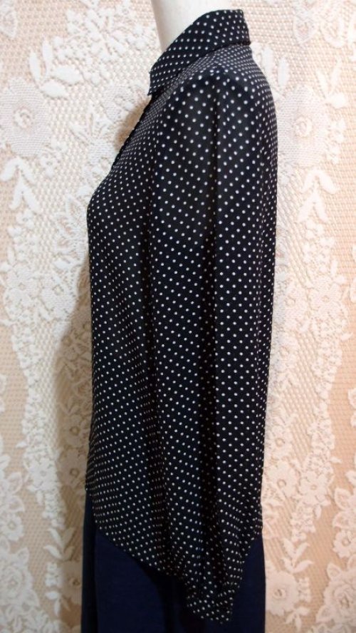 他の写真1: ドットブラウス[5057]