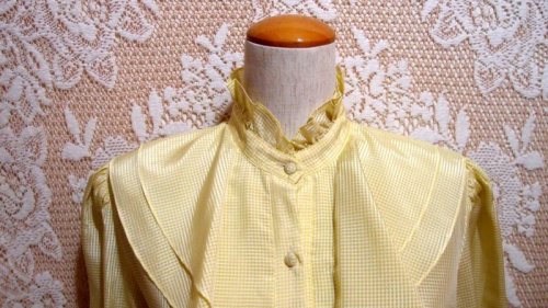 他の写真2: フリルカラーギンガムチェックブラウス[5071]