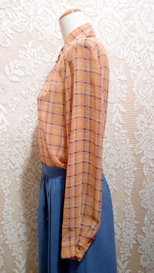 他の写真1: チェック柄ブラウス[5082]