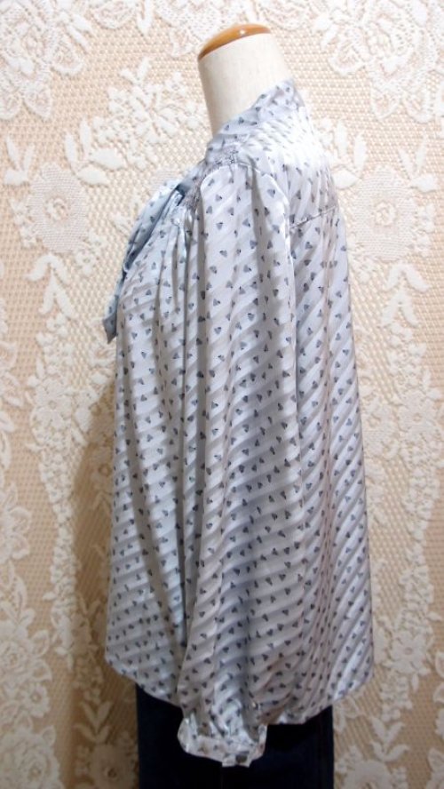 他の写真1: 三角柄ボウタイブラウス[5104]
