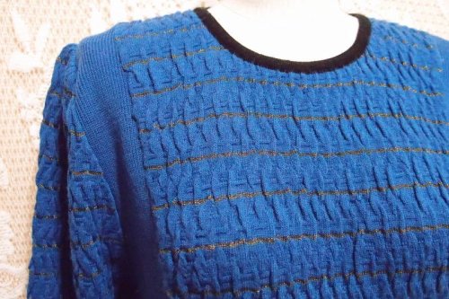 他の写真2: パイピングニット 〔5038〕