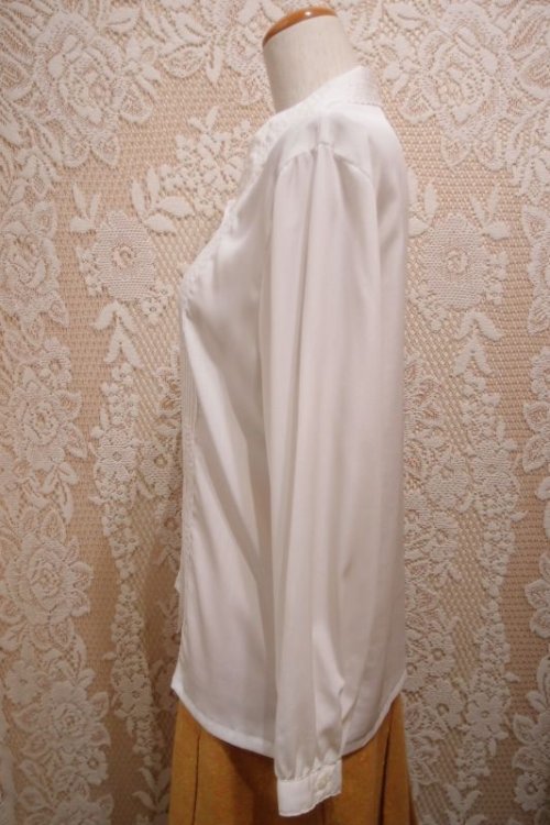 他の写真1: ジグザグ柄レース襟ブラウス[5132]