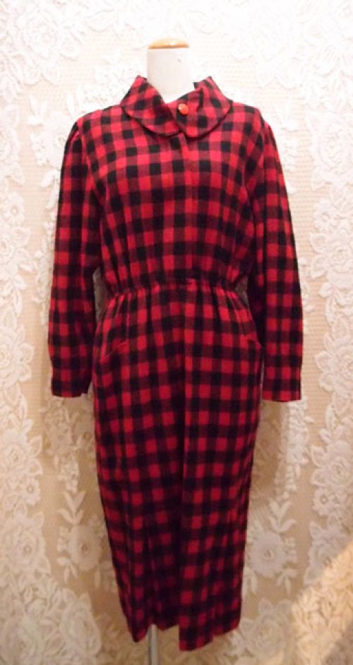 他の写真1: チェック柄　ワンピース [55426]