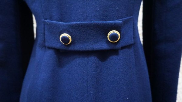 画像9: “Talbots” 無地 ウールワンピース [55533]