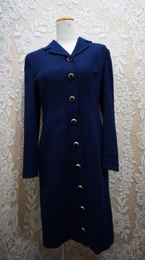 他の写真1: “Talbots” 無地 ウールワンピース [55533]