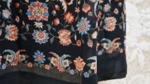 他の写真3: “東京スタイル” 花柄　黒スカート/w64cm [41223]