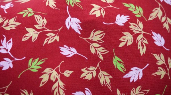 画像11: ボタニカル柄 長袖 レトロワンピース[55619]