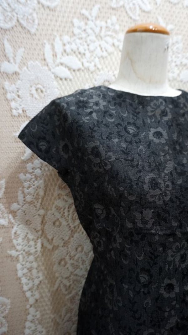 画像3: 花柄　 レトロワンピース [52104]