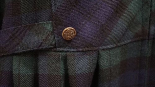 他の写真2: タータンチェック柄  ノースリーブワンピース[52153]