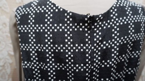 他の写真3: チェック柄 ジャンパースカート モノトーン ワンピース [52190]