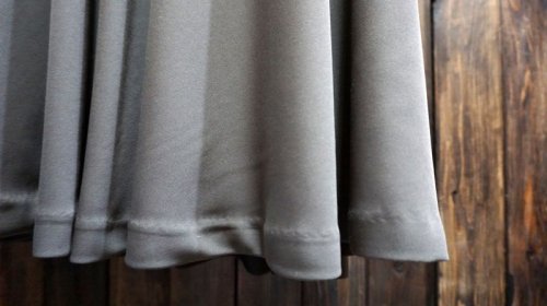 他の写真1: 無地 グレー スカート/w69cm[41306]