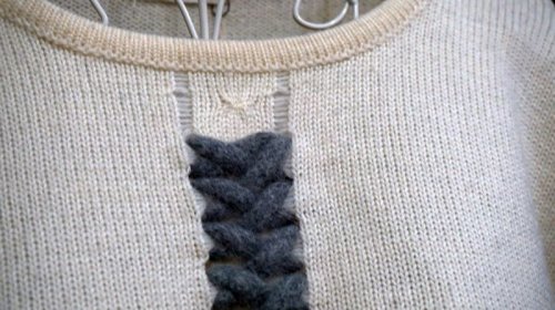 他の写真1: ニットセーター クルーネック[25186]