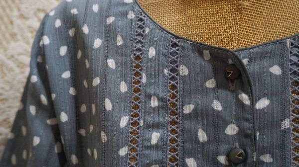 画像4: 半袖レトロワンピース [52316]