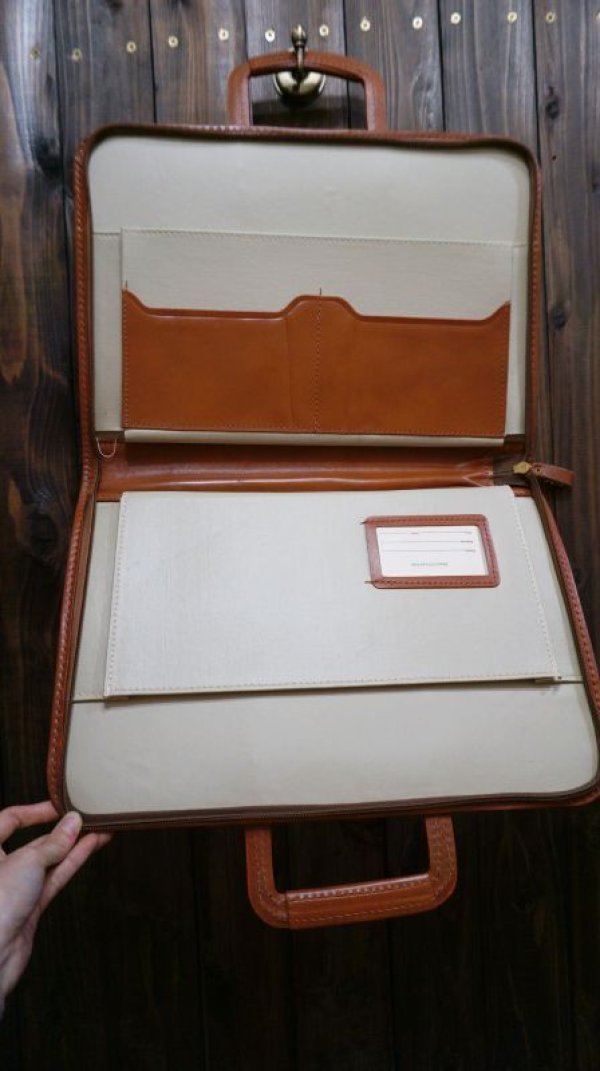 画像7: レザー　ビジネスバッグ [61287]