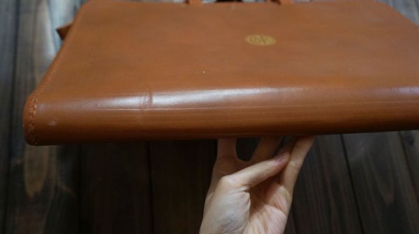 画像4: レザー　ビジネスバッグ [61287]