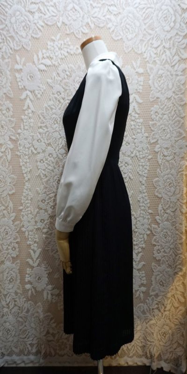 画像3: 黒 ジャンパースカート[52651]