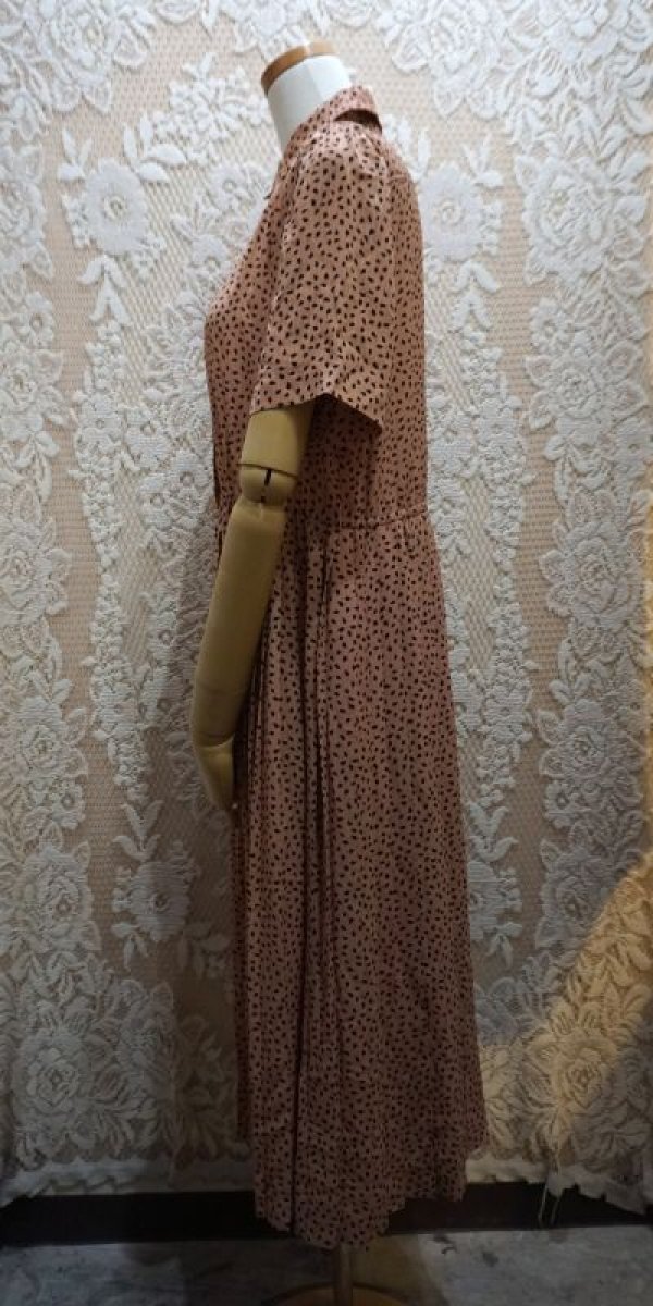 画像3: ドロップ柄  半袖 レギュラーカラー[52722]