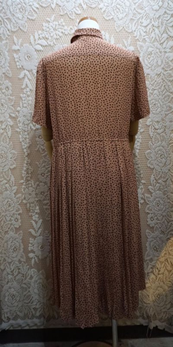 画像4: ドロップ柄  半袖 レギュラーカラー[52722]