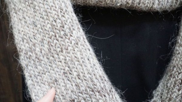 画像5: グレー系 ニット セーター クルーネック[25362]　