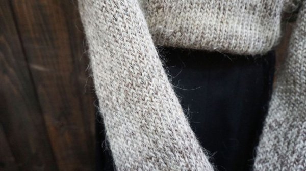 画像6: グレー系 ニット セーター クルーネック[25362]　