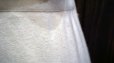 画像3: 無地 白  ウール スカート 裾フリル /w67cm[42003] (3)