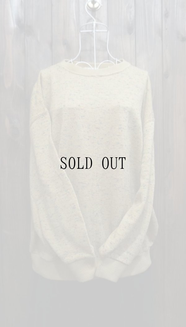 画像1: 黄色 ニット セーター クルーネック[25466]