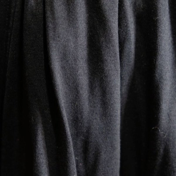 画像3: 無地 黒 スカート コットン フレア/w70cm[42153]