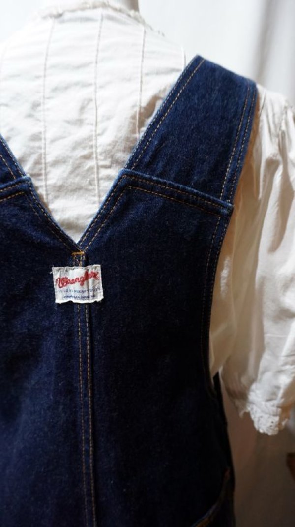 画像9: 無地 デニム オーバーオール[56409]