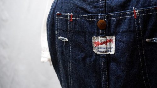 他の写真1: 無地 デニム オーバーオール[56409]