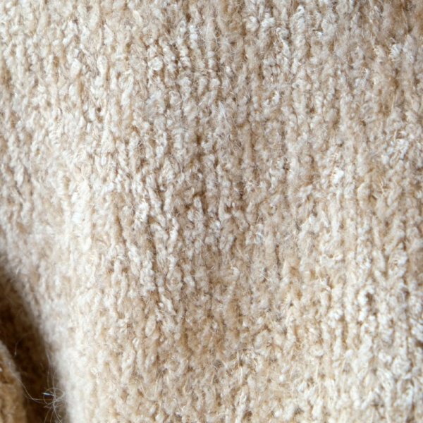 画像11: 無地 ベージュ カーディガン ノーカラー[25589]