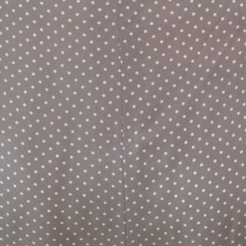 他の写真1: Raxa ドット柄 ライトグレー×白 パンツ w72cm [11850]