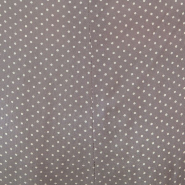 画像7: Raxa ドット柄 ライトグレー×白 パンツ w72cm [11850]