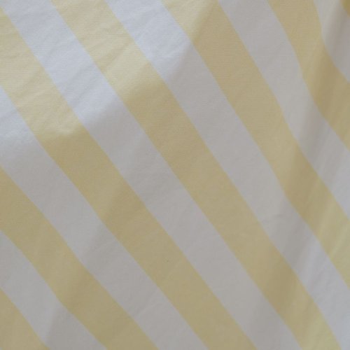 他の写真1: 斜めストライプ柄  イエロー×白 スカート フレア  /w62cm  [11986]