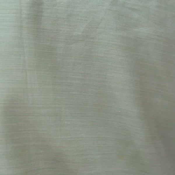 画像14: 無地 きみどり色 ブラウス 半袖 スカラップカラー 刺繍  [11970]