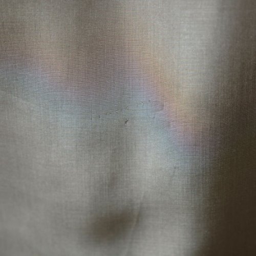 他の写真1: 無地 ベージュ系 ブラウス 長袖 スタンドカラー ピンタック  [12146]