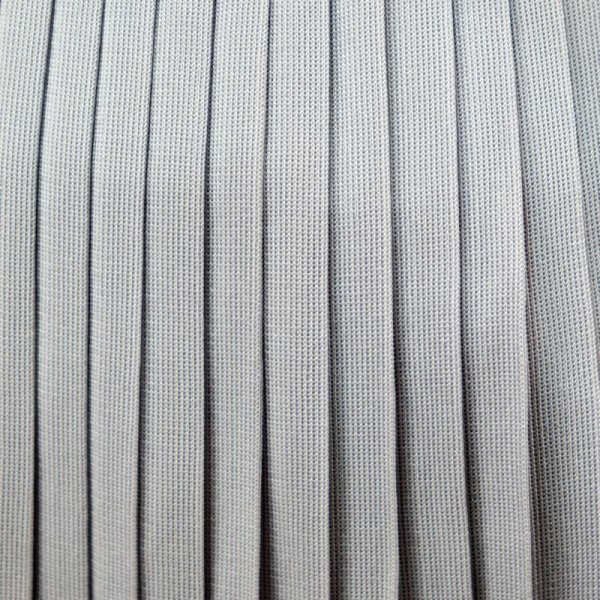 画像7: 無地 水色 スカート プリーツ /w64cm [12238]