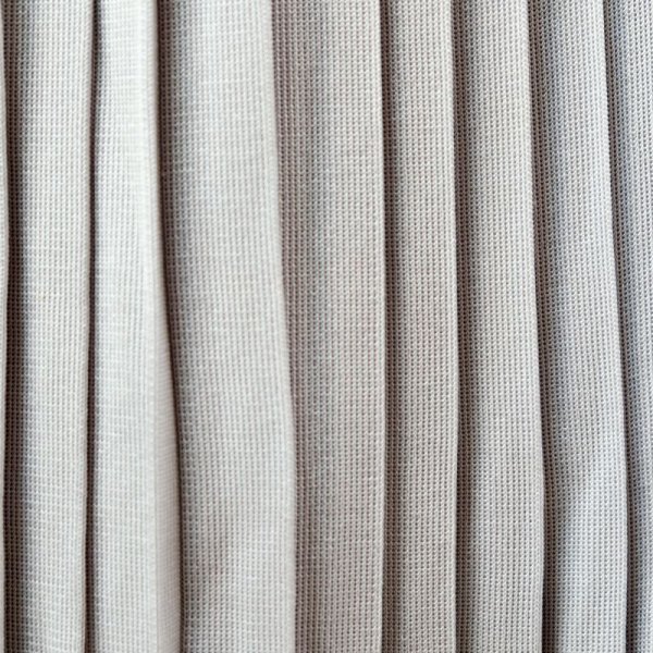 画像9: 無地 水色 スカート プリーツ /w64cm [12238]