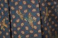 画像9: ”BURBERRYS” 鳥モチーフ ペイズリー チャコールグレー系 スカート プリーツ w/64cm [16752]