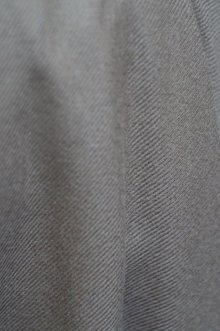 他の写真1: 無地 ライトブラウン ウール スカート フレア w/60cm [16756]