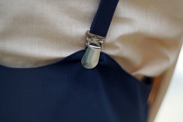 画像8: 無地 ライトピンク 長袖 ブラウス スカラップカラー  [16959]