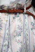 画像2: 花柄 ピンク系 スカート フレア [17016] (2)