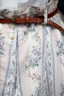 他の写真1: 花柄 ピンク系 スカート フレア [17016]