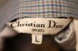 画像11: "Christian Dior" チェック 水色系 ショートパンツ タック w/66cm [17021]
