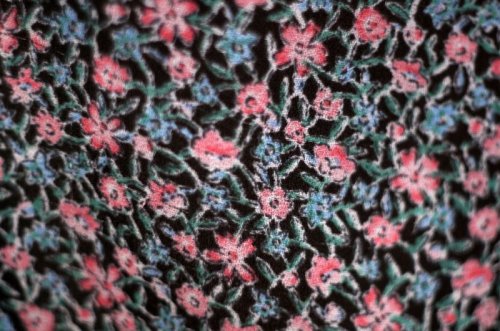 他の写真1: "CAVIER" 小花柄 長袖 ブラウス ボウタイカラー[17439]